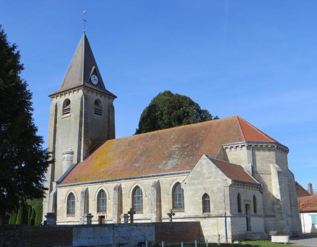 Vue générale de l'église