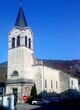 Église de Saint-Germain-de-Joux, Ain, France