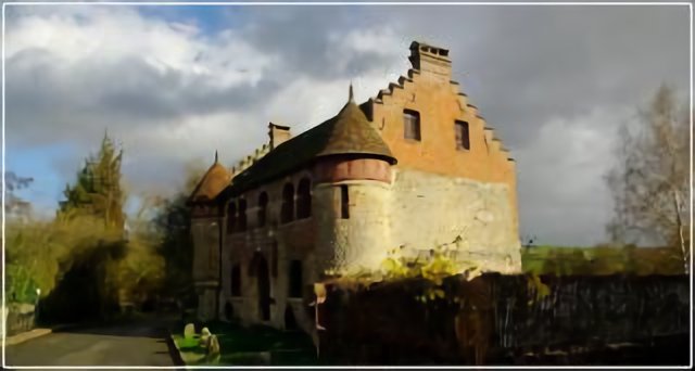 Moulin fortifié de Lachapelle-sous-Gerberoy, un petit matin de Novembre