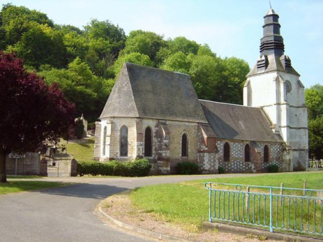 Eglise d'Agnières 13ème siècle (80)
