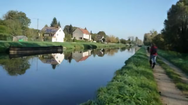 Le canal de l'Ourcq à Neufchelles