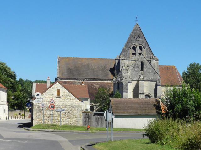 Vue depuis le sud.