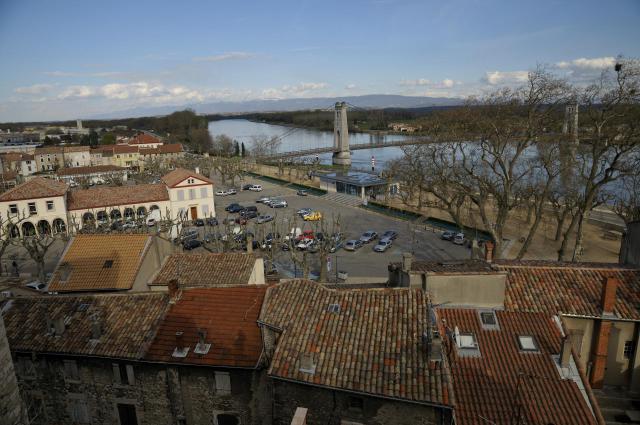 vue sur la place du marché