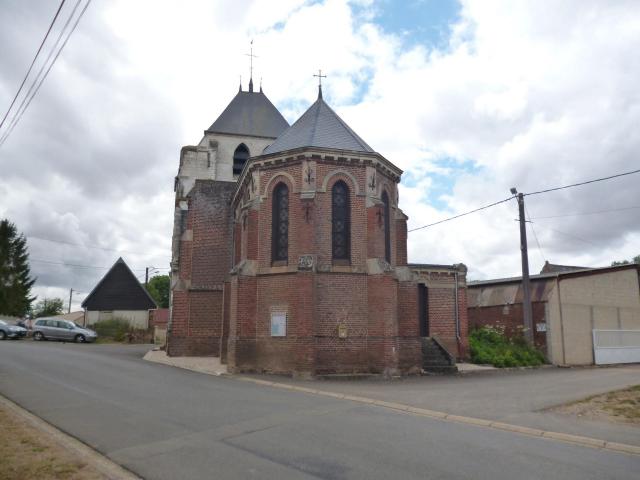 Eglise Saint-Marc de Mory-Montcrux (Oise).