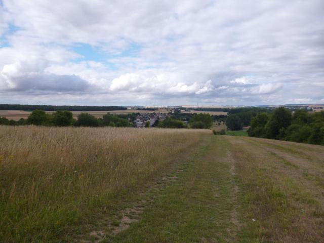 Vue du hameau de Caply, appartenant à la commune de Vendeuil-Caply (Oise).