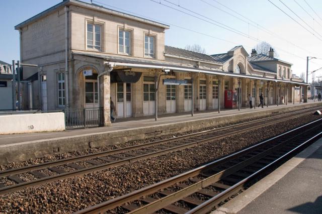 Gare de Chantilly - Gouvieux, Chantilly, département de l'Oise (France)
