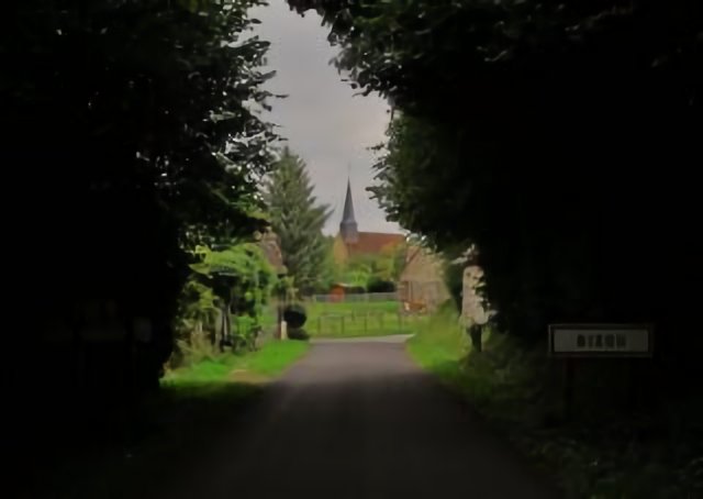 A la sortie du tunnel végétal Bizou