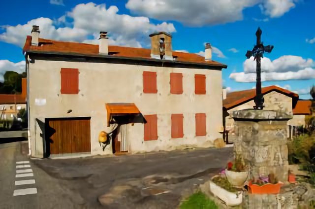 L'ancienne école du Pièbre (Ardèche)