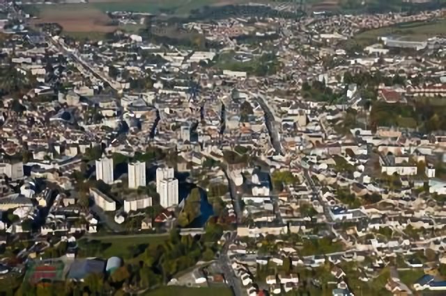 Alençon vu du ciel