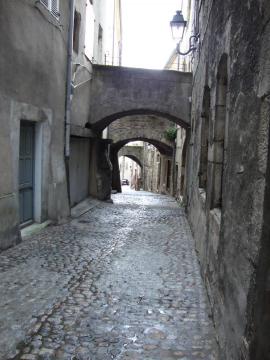 Aubenas (Ardèche, Fr) ruelle