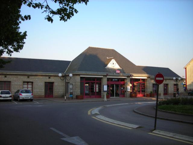 Gare d'Alençon (France, Normandie)