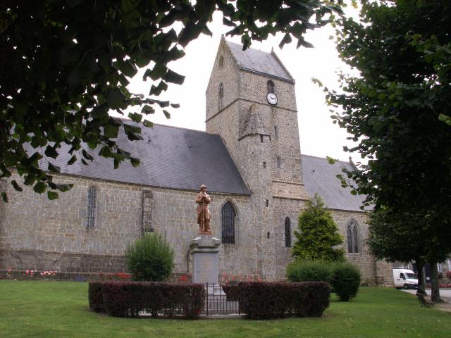 Eglise, Magny-le-Désert, Basse-Normandie (France)