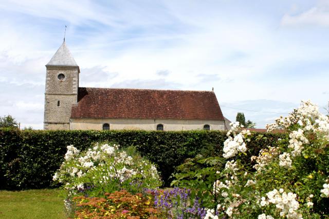 L'église au centre du village.