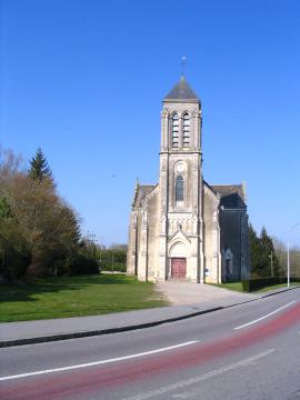 église de Saint-Evroult-Notre-Dame-du-Bois, Orne ,France