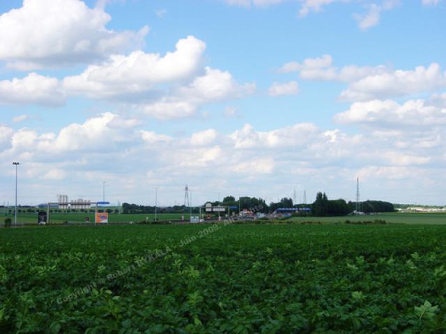 Vue sur le payage de Fresnes-les-Montauban