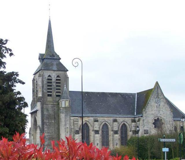 église d'Essars reconstruite après la première Guerre mondiale