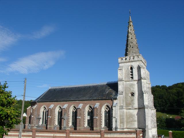 L'église d'Affringues