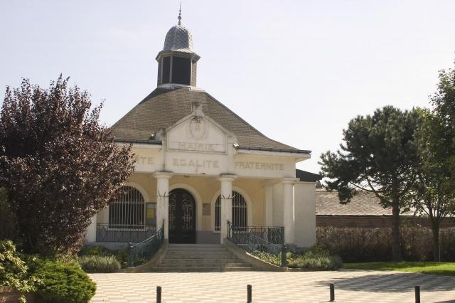 Mairie de Vis-en-Artois (Pas-de-Calais, France).