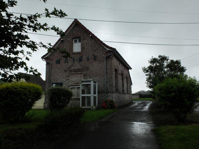 Vue de la mairie de Maisoncelle.