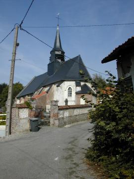 L'église de Marenla.