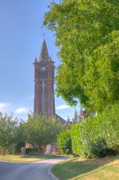 L'église de Sapignies