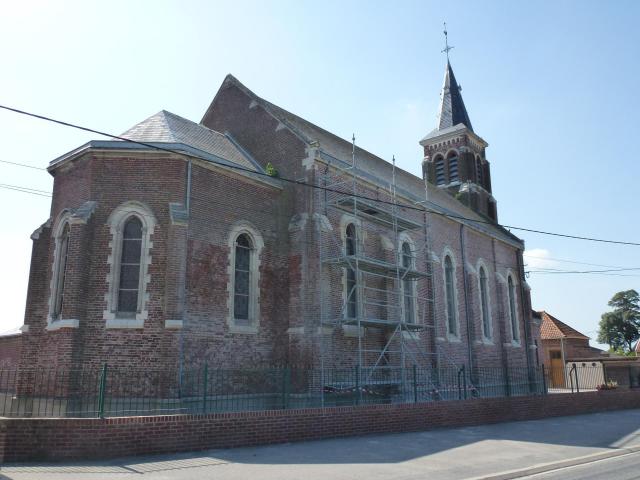Saint-Omer-Capelle (Pas-de-Calais) église Saint-Omer