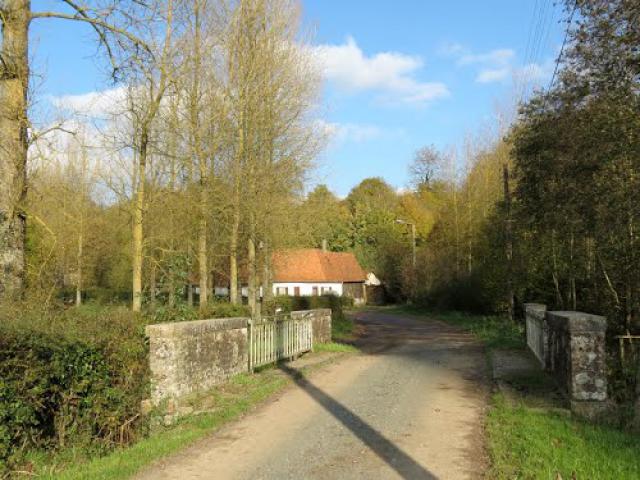 Verchin - Le pont sur la Lys