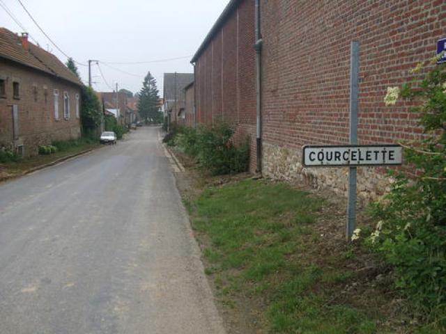 Entering the Village of Courcelette, May 2007