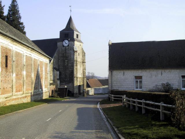 L'église de Couin