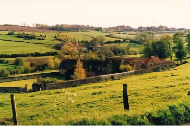 La ferme le soir