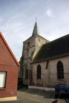 Church in Inghem (France)