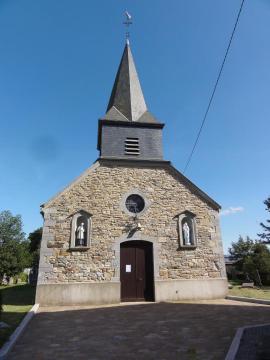 Sévigny-la-Forêt (Ardennes) église façade