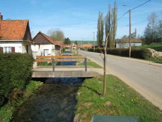Cours d'eau et chaussée