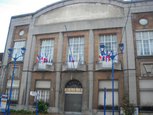 Vue de la mairie de Wingles.