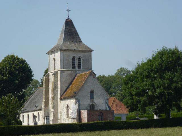 Sanghen (Pas-de-Calais) église