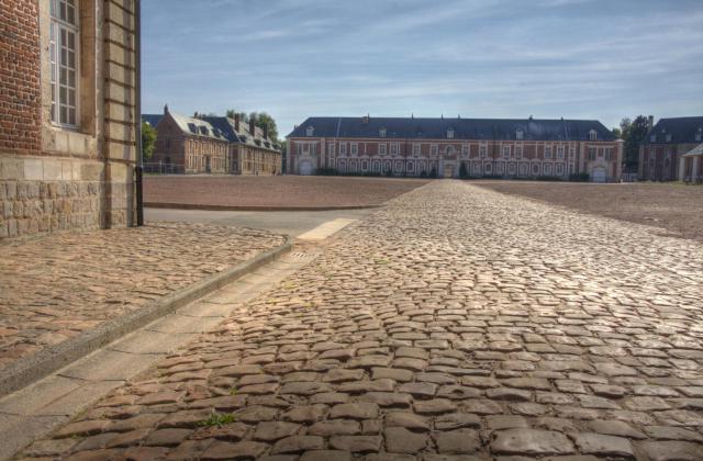La citadelle d'Arras (Pas-de-Calais, France).