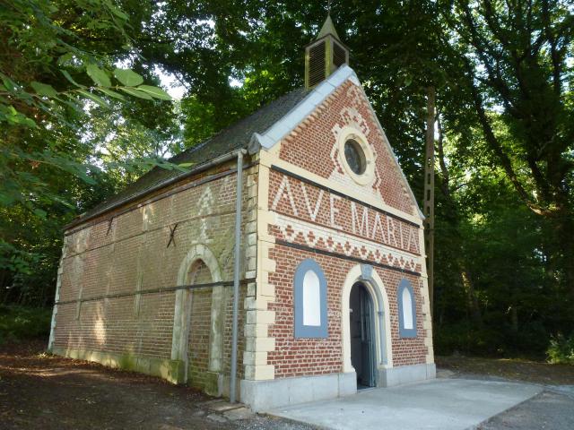 Recques-sur-Hem (Pas-de-Calais) Chapelle Notre-Dame-des-Bois, extérieur