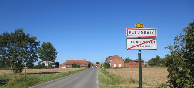 La route de Fleurbaix.