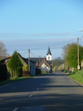 Vue de Warlincourt-lès-Pas.