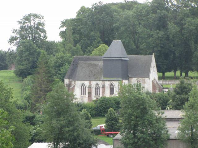 L'église d'Hucqueliers.