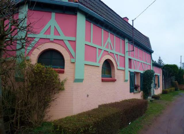 Annequin, maison à colombage