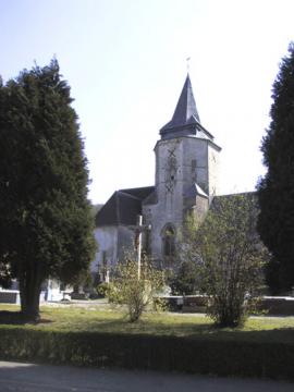 L'église de Alette (dépt. Pas-de-Calais)
