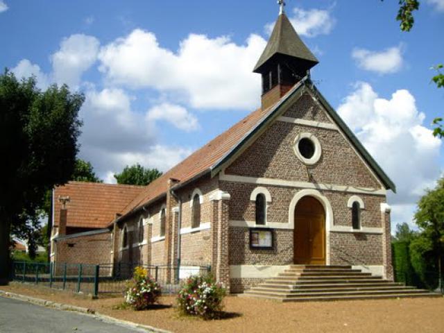 L'église Saint Stanislas de Calonne Ricouart