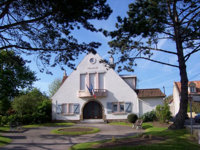 Mairie de Condette, Pas de Calais, France.