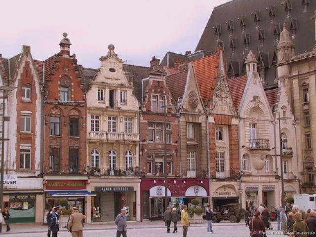 © dFP - Les façades - Grand Place de Béthune