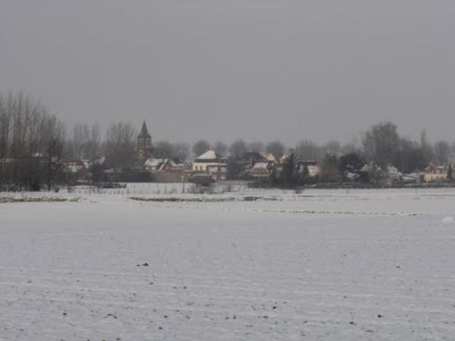 Bourecq sous la neige