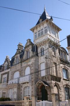 Villa Le Revoir, Wimereux, département du Pas-de-Calais, France