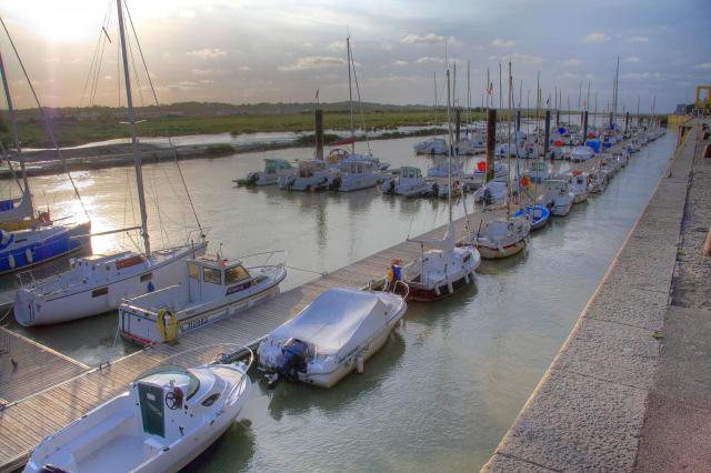 Le port d'Etaples en 2009