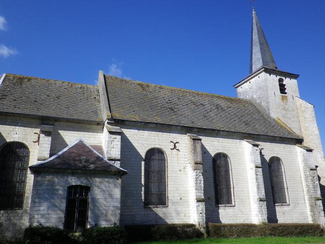 L'église Saint-Martin de Vaulx.