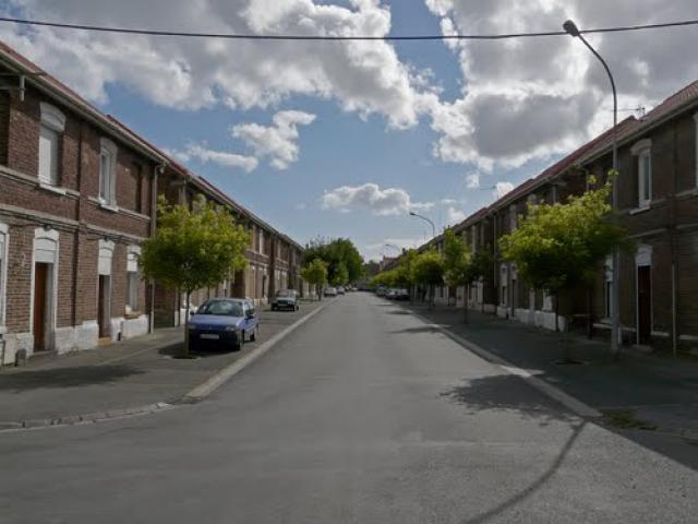 Les corons à Haillicourt.
